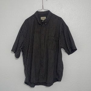 Eddie Bauer Plaid Button Up Shirt
